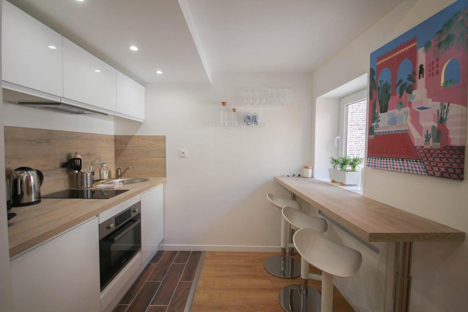 Bright, Fully-Equipped Apartment In Central リール エクステリア 写真